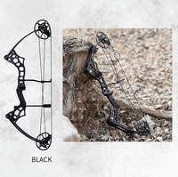 Caractéristiques réglables de chasse à l'arc à poulies en aluminium professionnel durable Pratique de tir à l'arc à poulies adulte de haute qualité