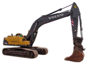Excavatrice hydraulique sur chenilles Volvo EC240 d'occasion certifiée EMC avec pompe hydraulique Denison et moteur Yanmar - Product Image 5