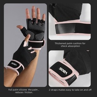 VBOSi 7104 Gants de protection des mains de gymnastique en néoprène Gants d'entraînement réglables avec coutures et sangles renforcées Powerlifting
