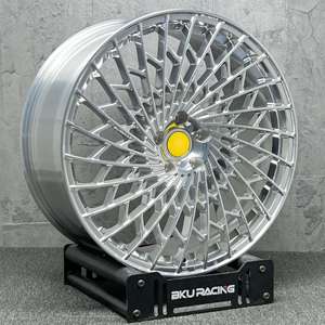 Rines Forjados Bku 5x114.3 de 19, 20 y 21 Pulgadas, Personalizados, de Lujo, Pulidos, para <span class=keywords><strong>Ferrari</strong></span> <span class=keywords><strong>458</strong></span> Spider <span class=keywords><strong>Speciale</strong></span>, 488 GTB, Pista Spider - Product Image 2