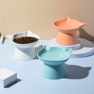 Mangkuk Hewan Peliharaan Desain Lucu, Anti Selip, Keramik, untuk Anjing dan Kucing, Tempat Makan Hewan Peliharaan, Piring Datar, Mangkuk Hewan Peliharaan, Penjualan Panas - Product Image 3