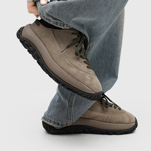 Nouvelle Arrivée 2026 – Sandales Birkenstock Homme en Daim à Semelle Épaisse, Style Rétro Décontracté, Bout Rond, à Lacets, Polyvalentes, Confortables, Durables et Élégantes - Product Image 2