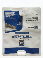 Sachet Doypack Autoportant OEM ODM 5-20L avec Bec Verseur et Poignée pour Recharge Industrielle d'Adhésif, de Latex et de Lubrifiant Liquide