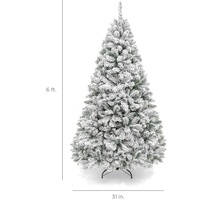 Sapin de Noël Décoratif Enneigé Blanc, Vente en Gros du Fabricant Chinois
