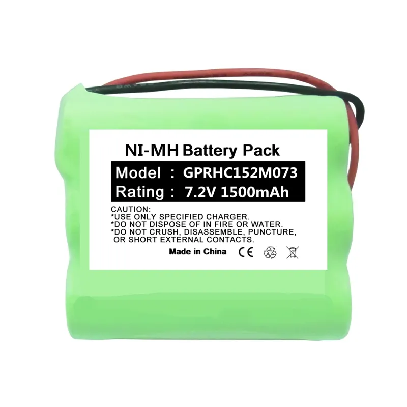 Pembersih vakum pengganti paket baterai NI-MH 7.2v 1500mAh GPRHC152M073 4408927 320 Braava 321
