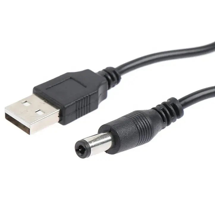 Universelles 5V USB DC Stromkabel 5V bis 12V USB zu DC 5,5x2,1mm 12V USB zu DC Kabel USB zu DC