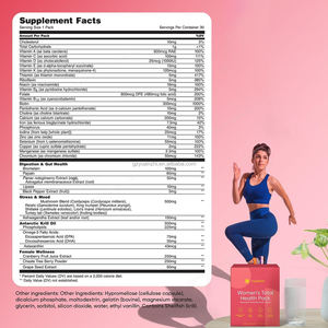 Oem 30 חבילות הכל בתוך אחד ויטמינים חיוניים מולטי ויטמינים מינרלים בריאות יומי מלא ויטמין חבילות נשים תוספת - Product Image 6