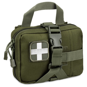 Sac d'urgence EMT, trousse de premiers secours, pochette médicale détachable, kits de randonnée en plein air, léger, étanche, système Molle, bandoulière - Product Image 1