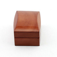 Boîte à bijoux vintage en bois avec miroir, recyclable, forme rectangulaire, style populaire, pour la Saint-Valentin, rangement de bijoux, couleurs personnalisables