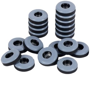 Almohadillas Antideslizantes de Fieltro Plástico para Patas de Muebles, Mesas y Sillas, con Orificios, Aislamiento Acústico, Protección del Suelo, Deslizamiento Silencioso y Duradero - Product Image 2