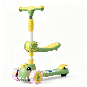 Patinete Infantil Tres en Uno, Convertible en Monopatín y Scooter con Pedales, para Niños y Niñas de 2, 3, 6 y 12 Años, con Ruedas Musicales - Product Image 2