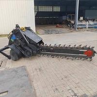 Zanjadora para Tractor Agrícola / Zanjadora de Cadena para Tractor con Enganche de 3 Puntos para Uso Agrícola