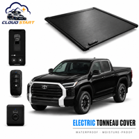 Couverture de benne rigide enroulable pour Toyota Tacoma 2016-2023, Toyota Hilux 2015-2024, Nissan Frontier 2022-2024, en aluminium