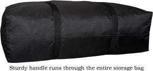 High Quality Big Black <b>Storage</b> Luggage Bags Custom <b>Waterproof</b> Large <b>Outdoor</b> Duffel Bag for Family Vacation - Product Image 2