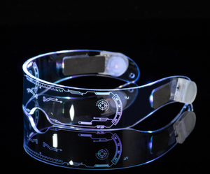 Factory Colorful LED Light Glasses Party Bar Music Festival Technology Glasses Bundy Sci-fi Christmas Halloween Gift - Product Image 6