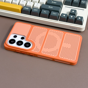 Funda Magnética para Teléfono con Orificios de Disipación de Calor Mate de Alta Calidad para Samsung S26 S24 S25 Ultra con Película Protectora de Lente HD a Prueba de Golpes - Product Image 4