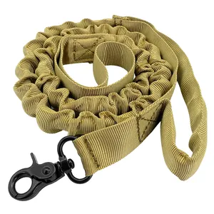 Tactical <strong>Retractable</strong> Custom Adjustable Nylon Elastic Big <strong>Dog</strong> <strong>Leash</strong> for Task - Product Image 1
