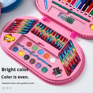 75 Piece Paintbrush Watercolor Pens <strong>Set</strong> Children's Gift Painting Tool Safe Washable Children's <strong>Art</strong> <strong>Set</strong> - Product Image 4
