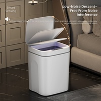 Poubelle automatique 12L/14L/16L avec capteur intelligent, poubelle de cuisine et salle de bain, fabricant OEM