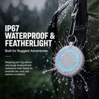 Nouvelle étiquette intelligente LED clignotante avec alerte sonore pour clés, sacs, bagages, portefeuilles, traceur GPS intelligent, traceur pour animaux de compagnie