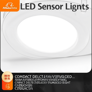 Compact Delta 15W <b>Sensor</b> Led <b>Light</b> Ceiling Fixture <b>Indoor</b> Outdoor Use - Product Image 2