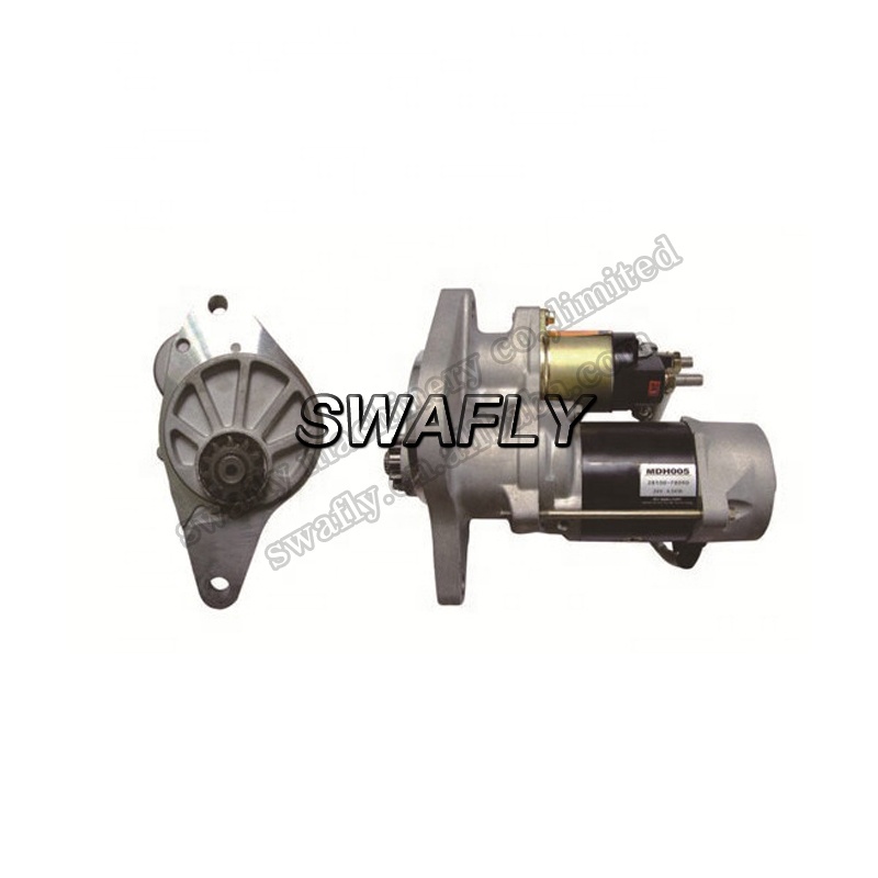 6QA1 6RB1 Engine Starter Motor for ZX400 ZX500 Excavators