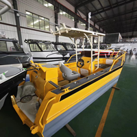 Bateau de pêche à console centrale en aluminium haute vitesse Gospel Boat 20 pieds (6 m) pour la navigation en haute mer