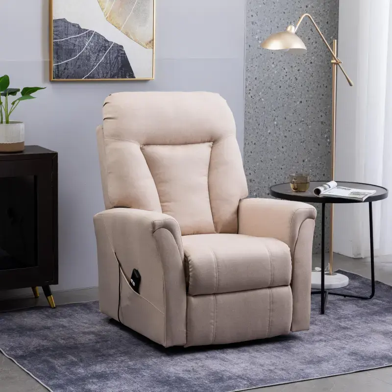 Heimkino Kinosessel weißer Stuhl Samtige moderne Liegesessel-Sofa