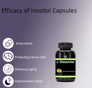 OEM/ODM sıcak satış gıda takviyesi organik YEŞİL ÇAY özü l-theanine doğal <span class=keywords><strong>Amino</strong></span> asit l-theanine kapsüller - Product Image 3