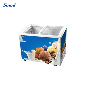 Congelador Comercial con Puerta de Vidrio Curvo de 286l, Modelo Dsh-286c - Product Image 5