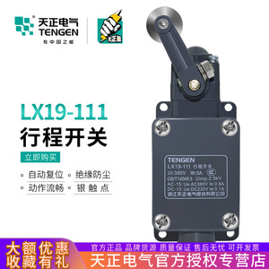 Tengen LX19-111 Limit Switch <b>Miniature</b> AC DC Control Loop Positioning Switch - Product Image 5