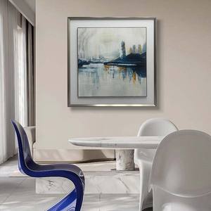 Sj Chất Lượng Cao Sơn Dầu Tường Nghệ Thuật Canvas Tóm Tắt Kết Cấu Sơn Cho Phòng Ngủ - Product Image 2