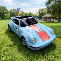 Kart électrique rétro Insostar 911 F40 72V 2500W à batterie lithium, 4 roues, avec transmission à engrenages EEC 80 km/h, pour club européen et extérieur