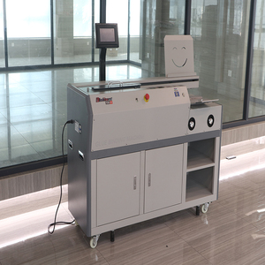 완벽한 자동 책 바인딩 기계 종이 책 커버 접착제 기계 롤러 - Product Image 3