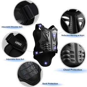 Protezione per il petto del motociclo per adulti personalizzata protezione per la schiena dell'armatura per Motocross gilet da corsa fuoristrada