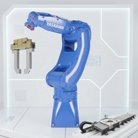 Bras de robot d'emballage à entraînement servo-électrique 6 axes pour manutention de charges légères, système de robot de fabrication automatisé Yaskawa GP7/GP8 CNC