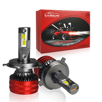 Carolyn usine M8 Pro phare led 65W 6000k 12v 24v camion automobile CSP Canbus voiture phare Led ampoule H4 lumière LED H11