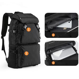 Sac à dos de voyage 2024, nouvelle mode unisexe, grande capacité, imperméable, personnalisable, haute qualité, housse amovible pour l'extérieur - Product Image 5