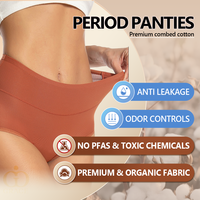 Vente en Gros Culottes Menstruelles Protection Nuit Anti-Fuites pour Flux Abondant