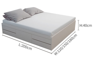 <span class=keywords><strong>Lit</strong></span> de <span class=keywords><strong>lit</strong></span> en bois, tatami, style hôtel japonais, bon marché, avec rangement, mural - Product Image 6