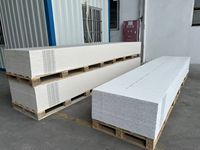 Comptoirs en acrylique poli blanc pur, surface solide moderne, grande dalle, imperméable