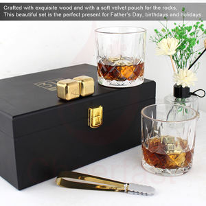 Caja <span class=keywords><strong>de</strong></span> madera con forma <span class=keywords><strong>de</strong></span> cubo <span class=keywords><strong>de</strong></span> hielo para whisky, juego <span class=keywords><strong>de</strong></span> <span class=keywords><strong>gafas</strong></span> <span class=keywords><strong>de</strong></span> regalo <span class=keywords><strong>de</strong></span> acero inoxidable, 2 uds. - Product Image 5