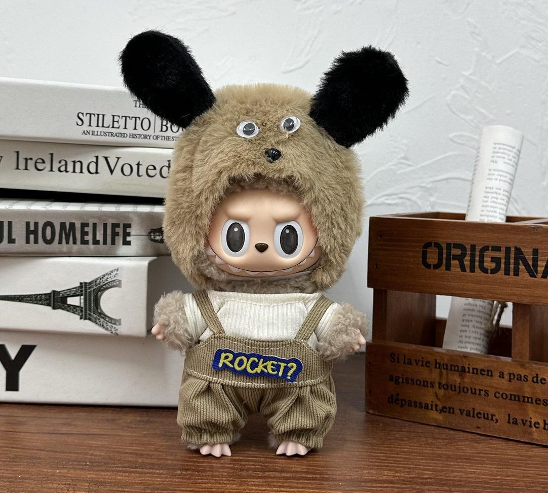 Labubu ラブブ17cm ぬいぐるみ zimomoカスタム LISA 同様