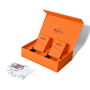 Cartes à jouer Guandan 62x87mm en papier couché, coins carrés, personnalisées pour jeux de cartes - Product Image 1