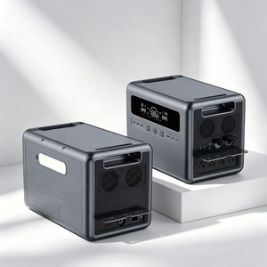 แหล่งจ่ายไฟแบบพกพา 2400W พร้อมแผงโซลาร์เซลล์ แบตเตอรี่ลิเธียม เครื่องกำเนิดไฟฟ้าพลังงานแสงอาทิตย์สำหรับใช้งานกลางแจ้ง ความจุขนาดใหญ่ 2304Wh - Product Image 3