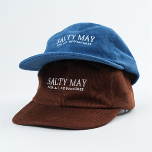 Bán buôn tùy chỉnh thêu logo <span class=keywords><strong>6</strong></span> Bảng điều chỉnh vải to sợi Snapback, không có cấu trúc <span class=keywords><strong>Snap</strong></span> trở lại cap, trống vải to sợi SNAPBACK HAT - Product Image 1