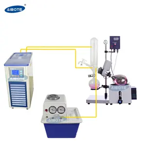 Fractional Distillation Column Vacuum Rotary Evaporator With Soxhlet Extractor