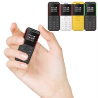 Teléfono Celular Inalámbrico BM222 con Pantalla OLED, Cambiador de Voz, Batería de 350mAh, Tamaño de Bolsillo, para Personas Mayores y Niños