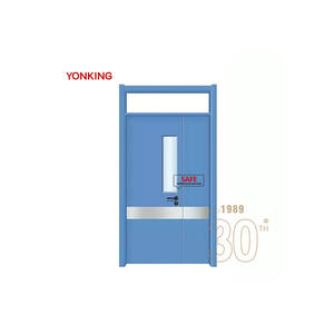 Fabbrica all'ingrosso sala operatoria porta ospedaliera accesso carta vetro automatizzato camera trasparente porta ermetica isolamento acustico - Product Image 4