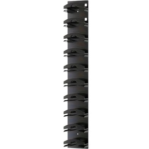 Organisateur de casquettes de baseball mural, support multicouche, noir et blanc, forme rectangulaire, 100% polyester, rangement pour vêtements - Product Image 5